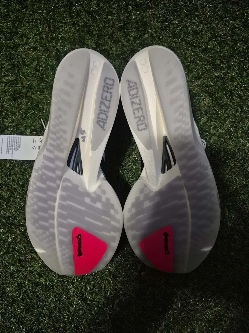 adidas Adizero Takumi Sen 11 Cloud White Core Black Lucid Red